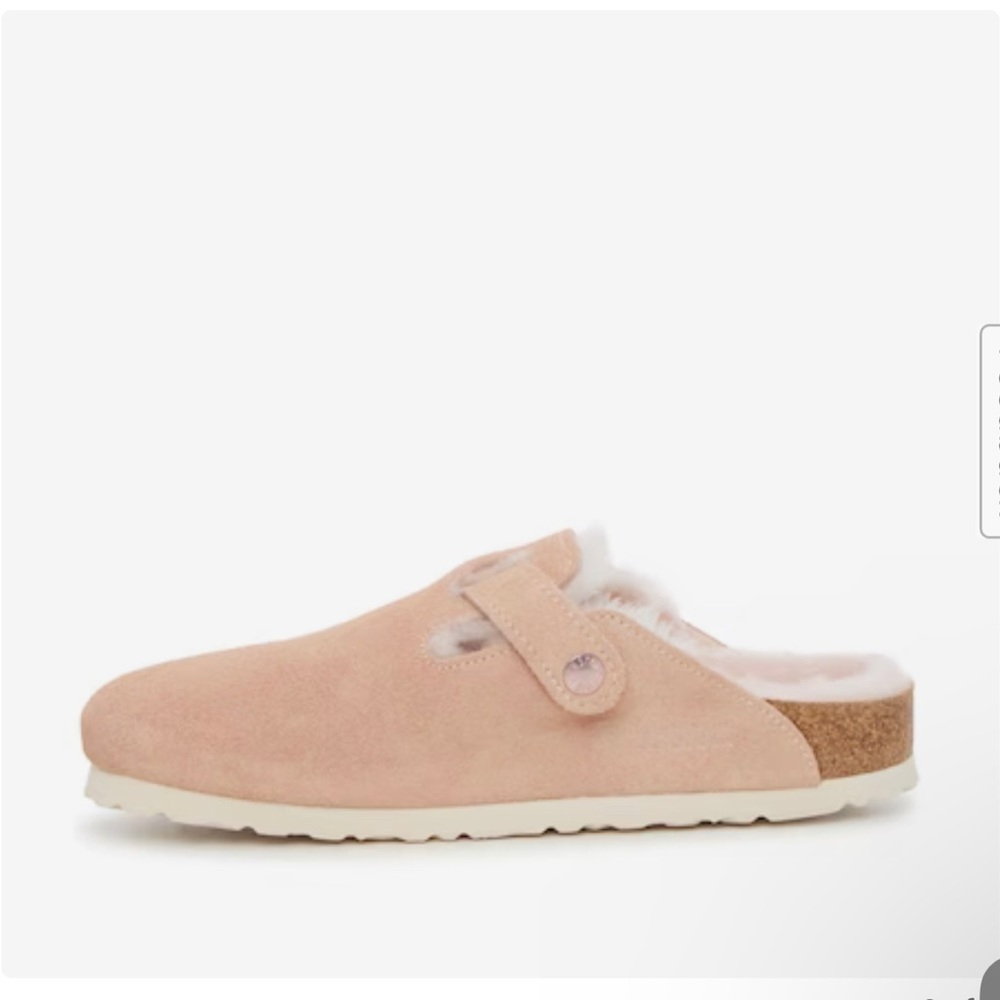 Womens Birkenstock Shearling Clog - Picture 1 of 3